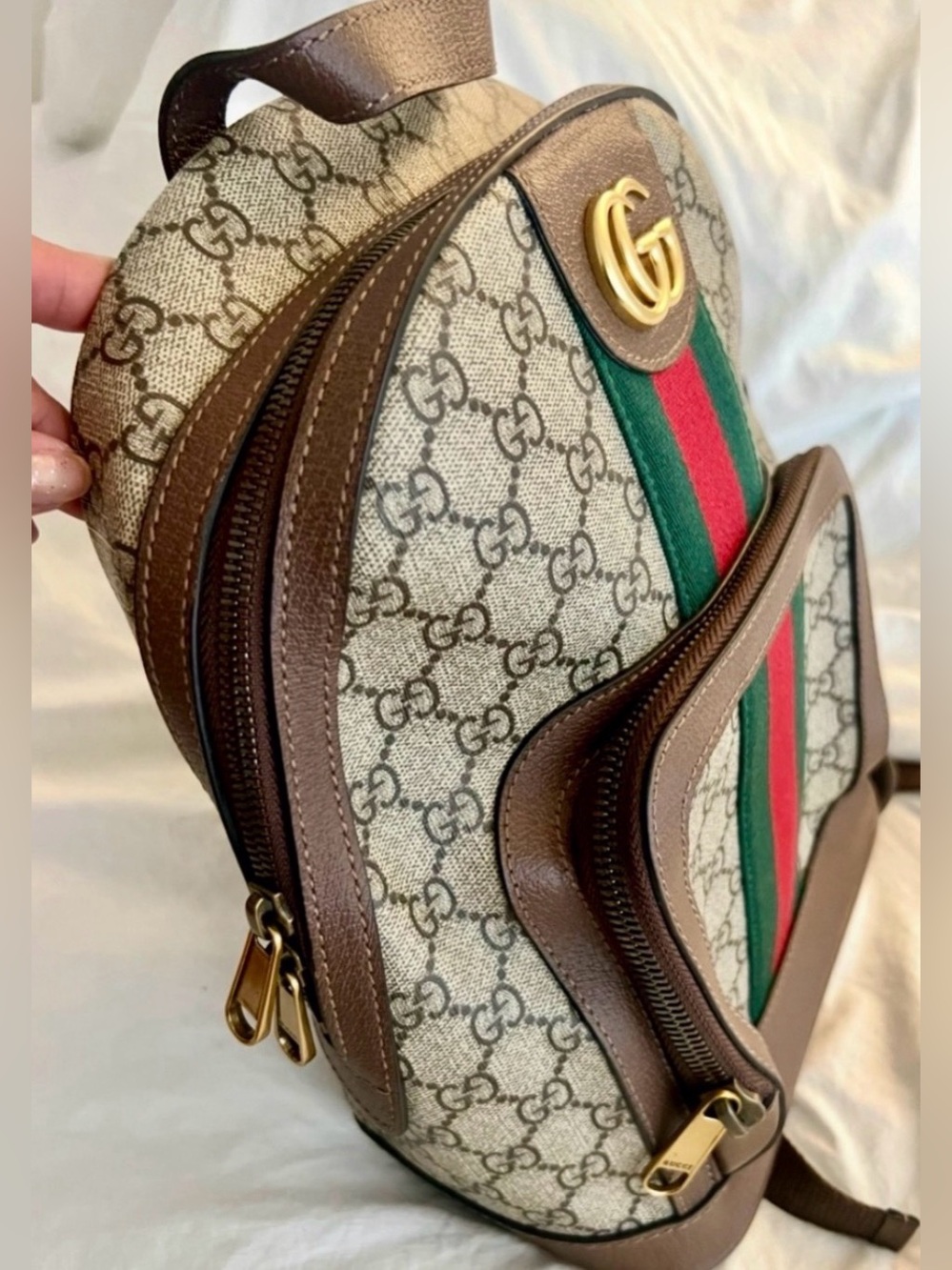 👑✅PRICE FIRM✅Fashion GG Small Supreme Ophidia Backpack. NWOT - Picture 6 of 16